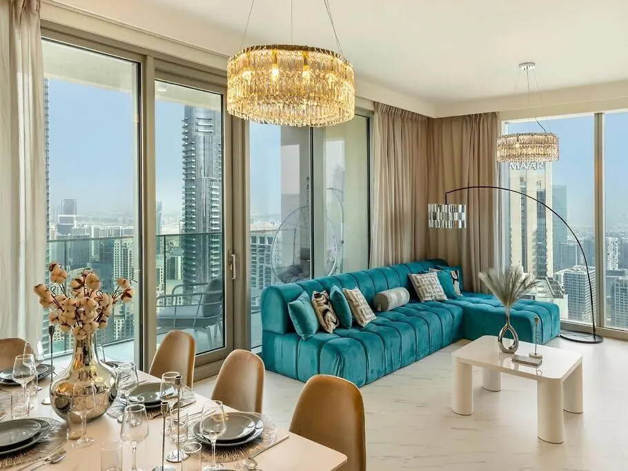 Glorious Fountain,Opera &Burj Sky View 4Br Apt Dubaj Spojené arabské emiráty