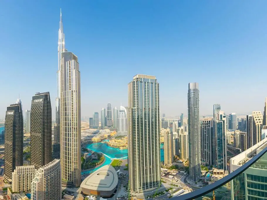 Glorious Fountain,Opera &Burj Sky View 4Br Apt Dubaj Apartmán