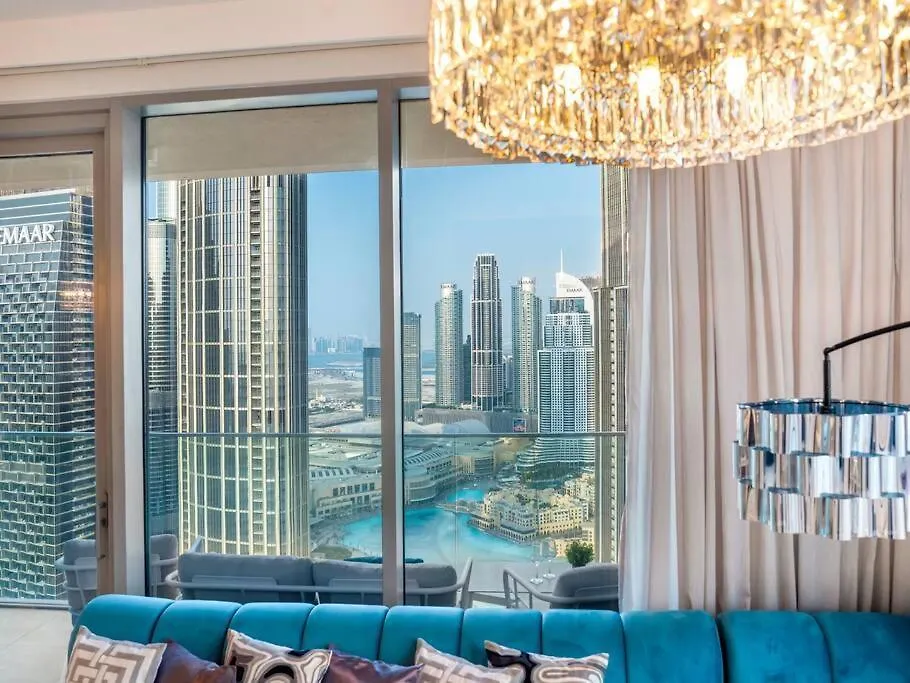 Glorious Fountain,Opera &Burj Sky View 4Br Apt Dubai