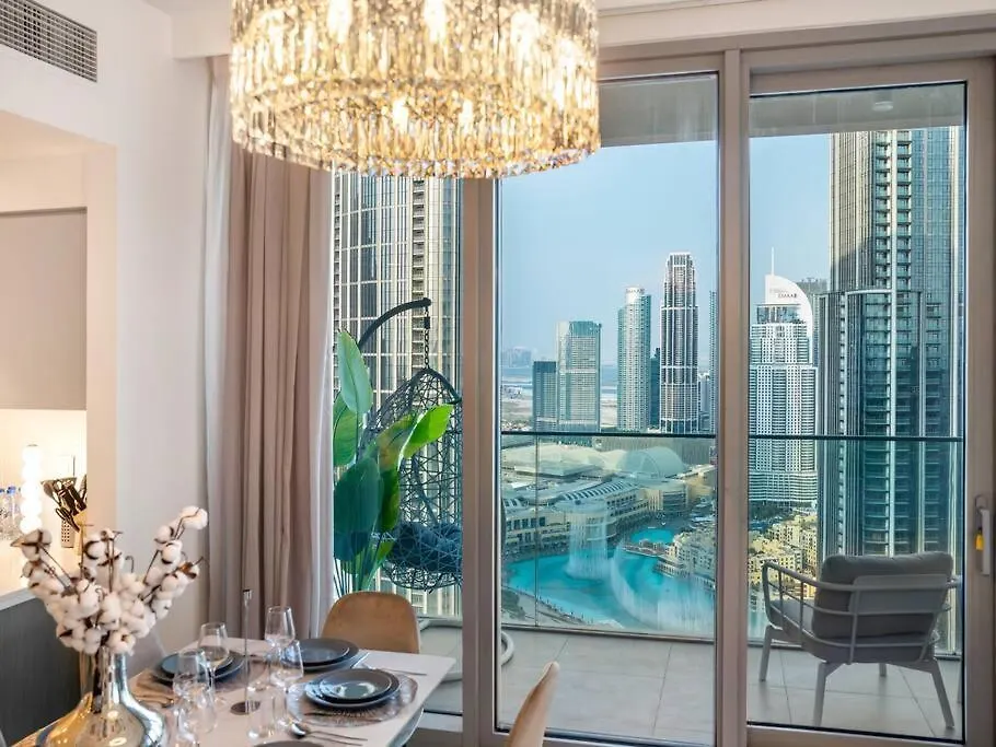 Apartment Glorious Fountain,Opera &Burj Sky View 4Br Apt Dubai